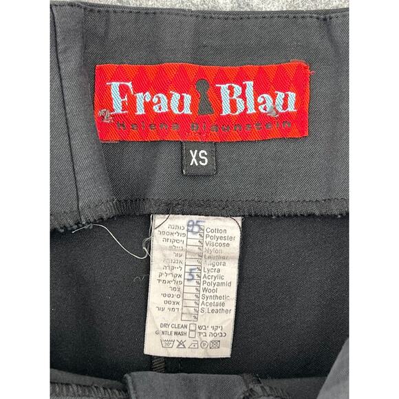 Frau Blau Pants Trousers Wide Leg Size XS Y2K Helena Blaunstein - Picture 4 of 4